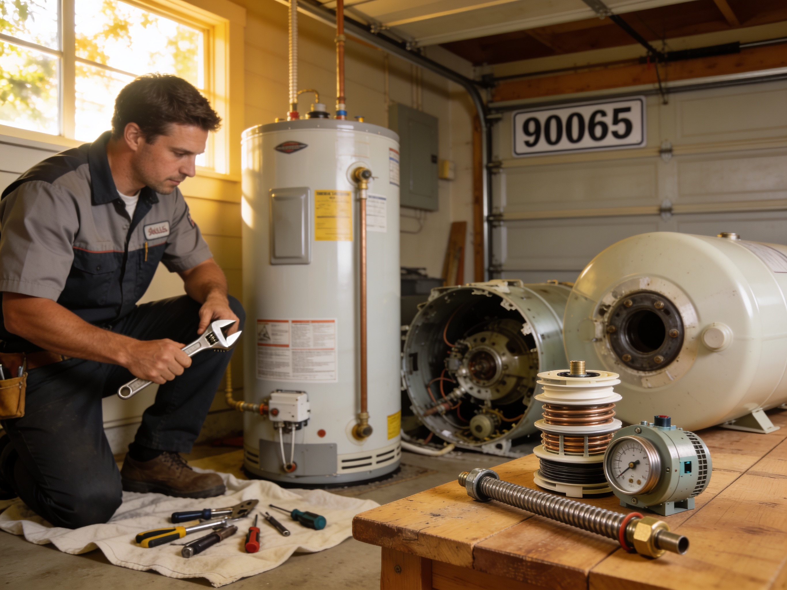 Average Cost Guide for Water Heater Repair in 90065