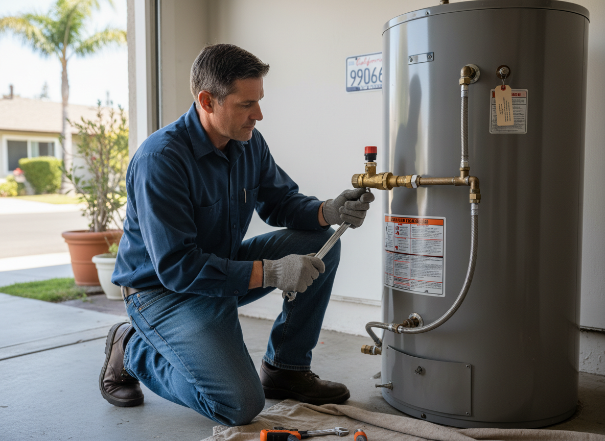 Earthquake Shutoff Valve Checks for Water Heaters in Los Angeles